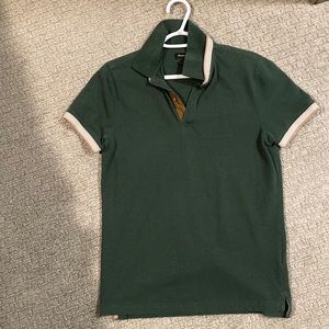 Green polo shirt by Massimo Dutti